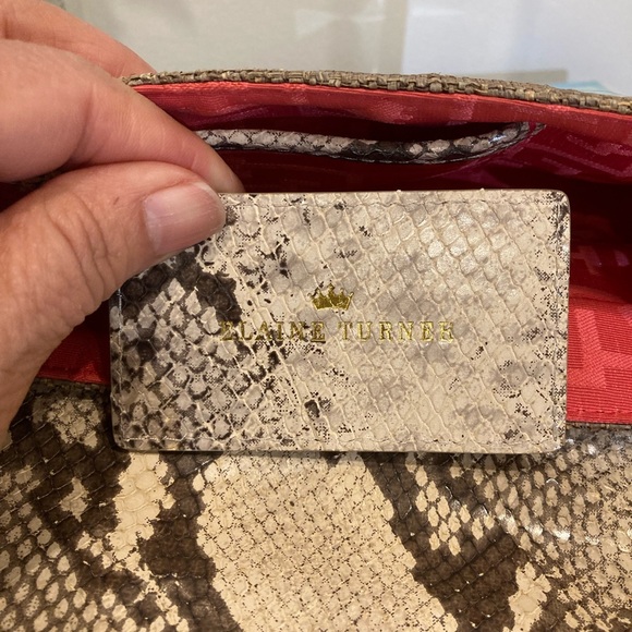 Elaine Turner Raffia Shoulder Bag - Picture 9 of 9